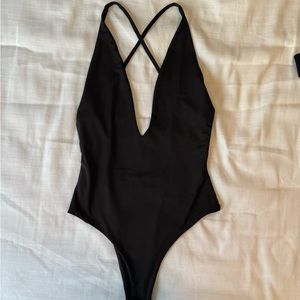 Deep V Bodysuit